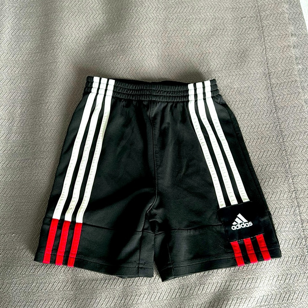 Adidas Youth Boys Size 6 Active Shorts Black